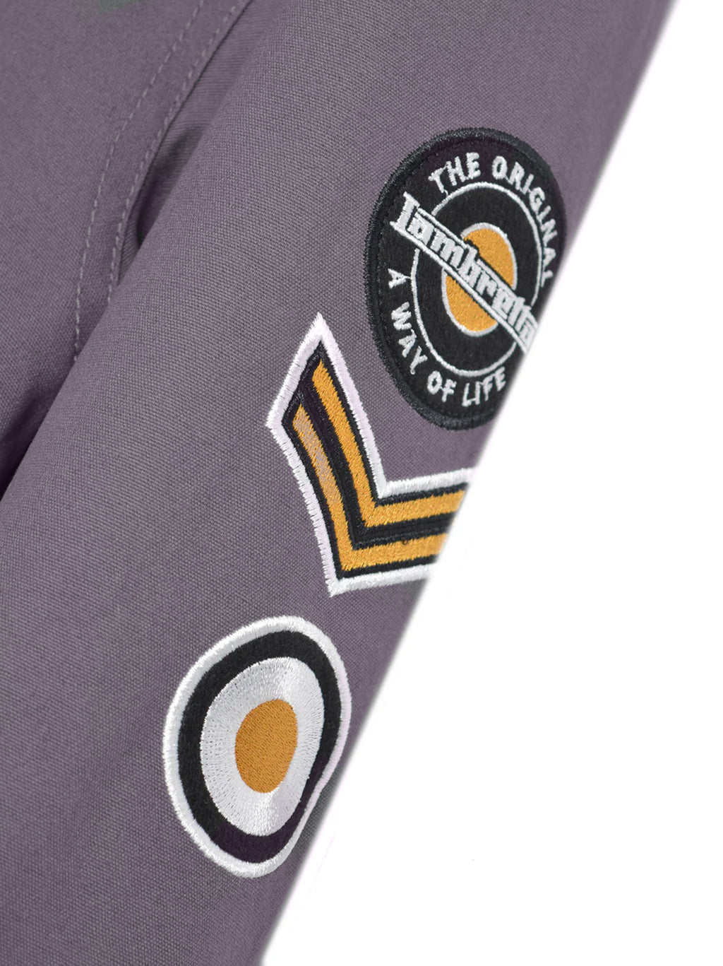 Mens Iron Sherpa Lined Parka Jacket