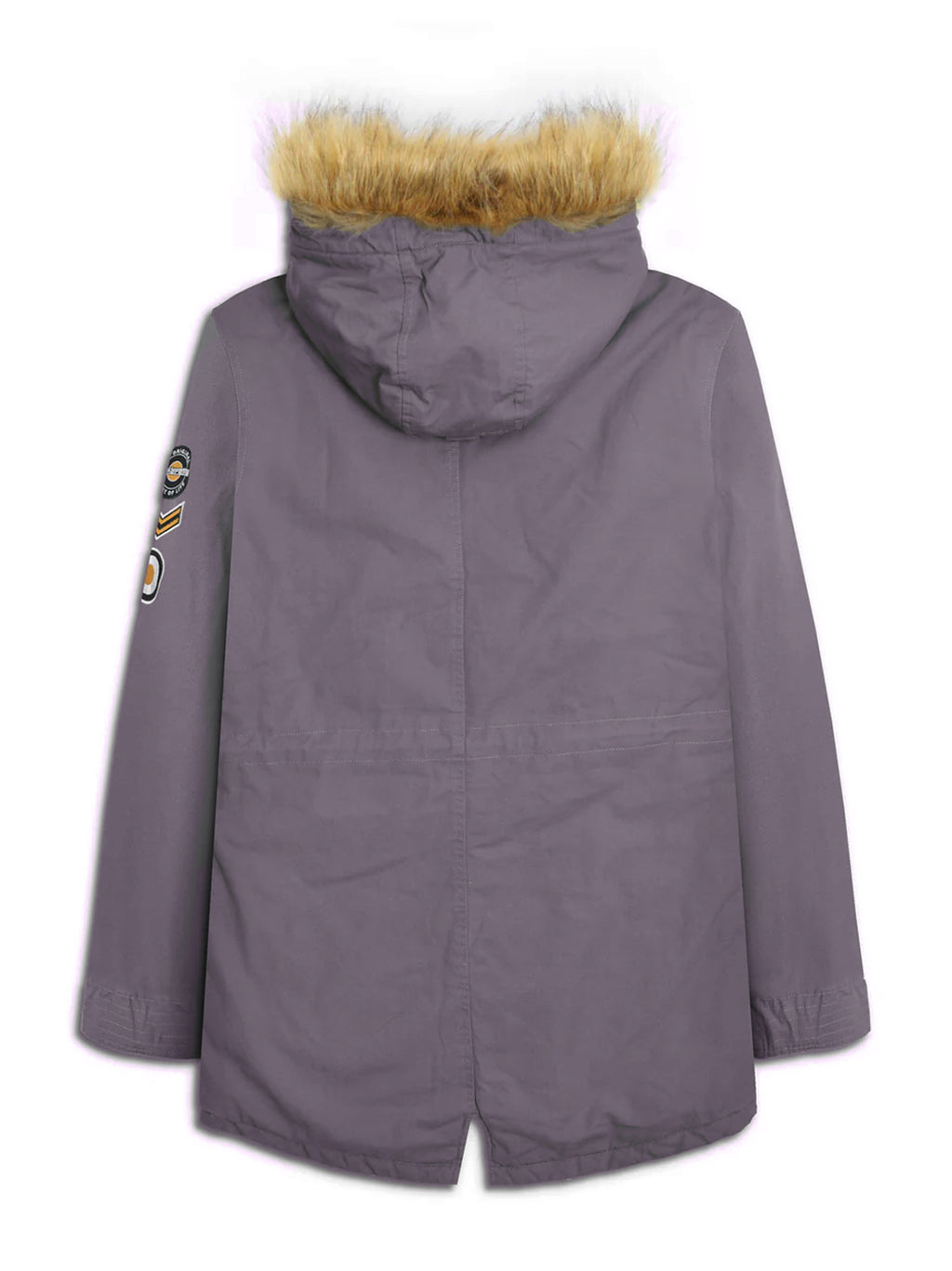 Mens Iron Sherpa Lined Parka Jacket