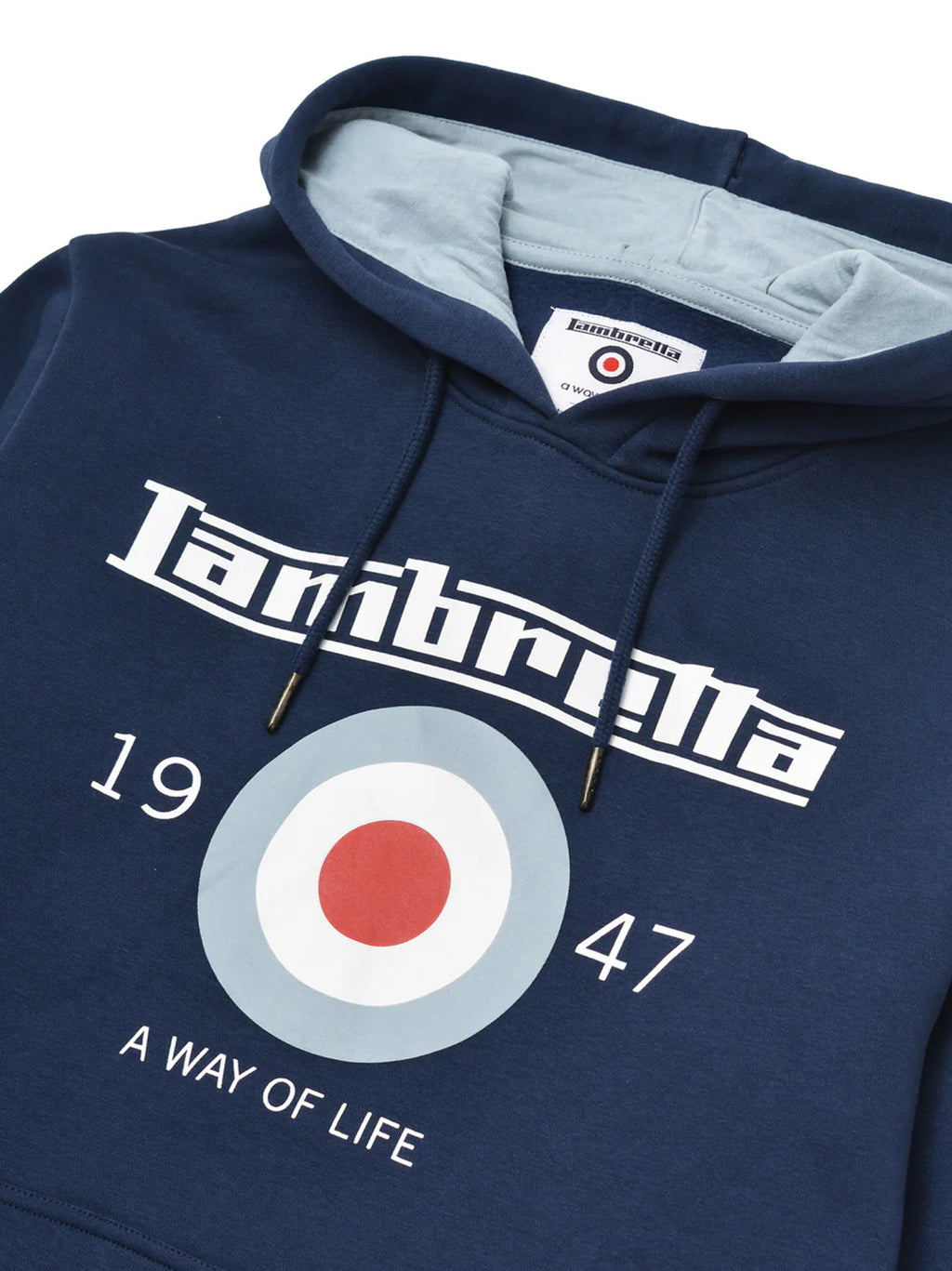 Mens Navy Target Hoodie