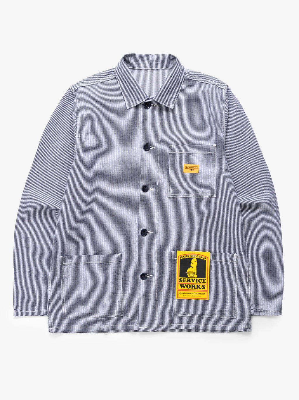 Mens Hickory Chore Shirt