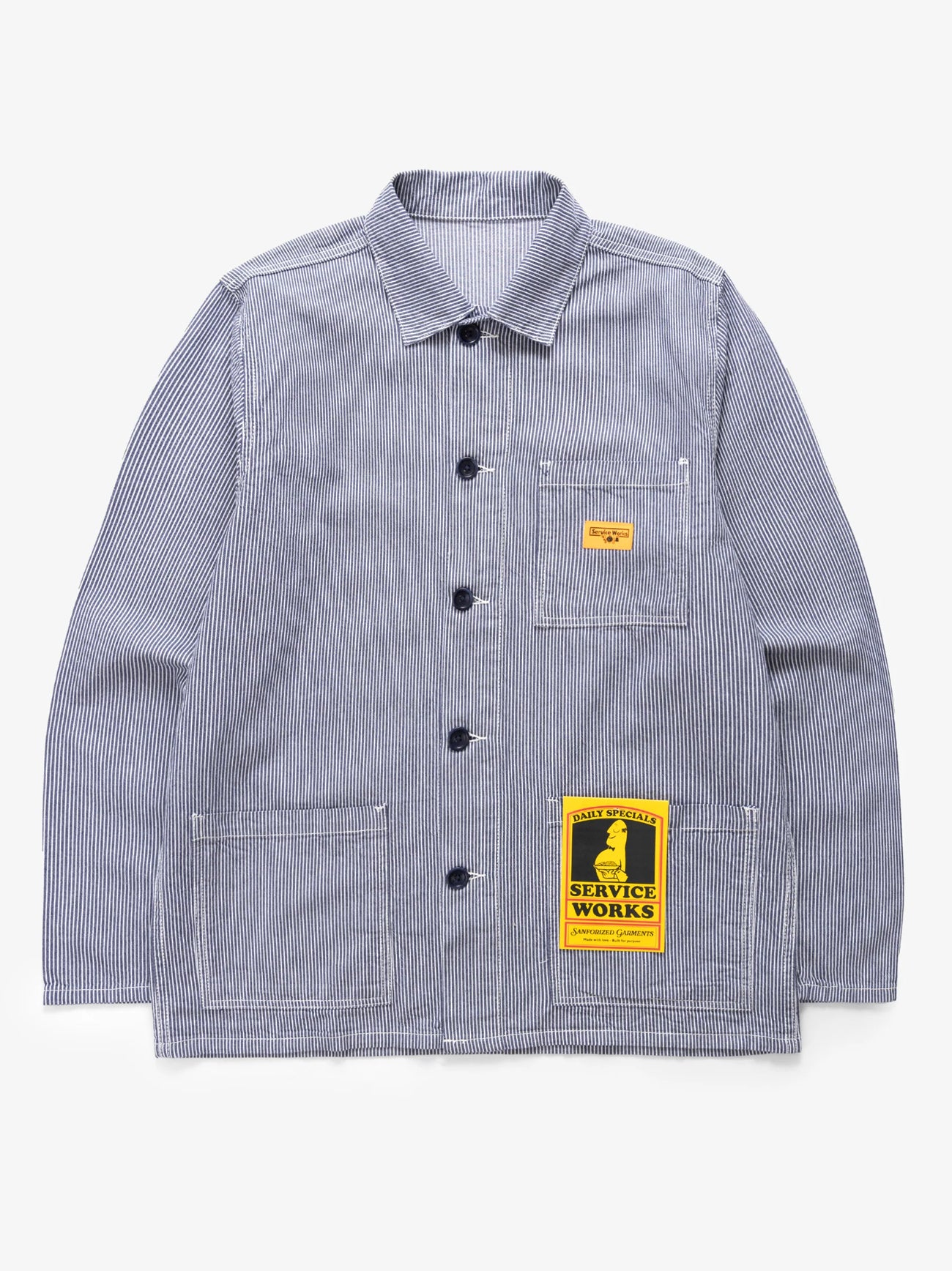 Mens Hickory Chore Shirt