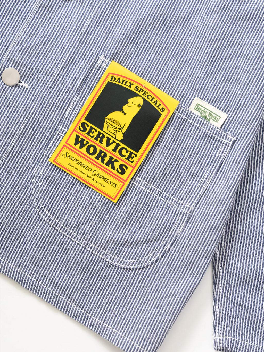 Mens Hickory Coverall