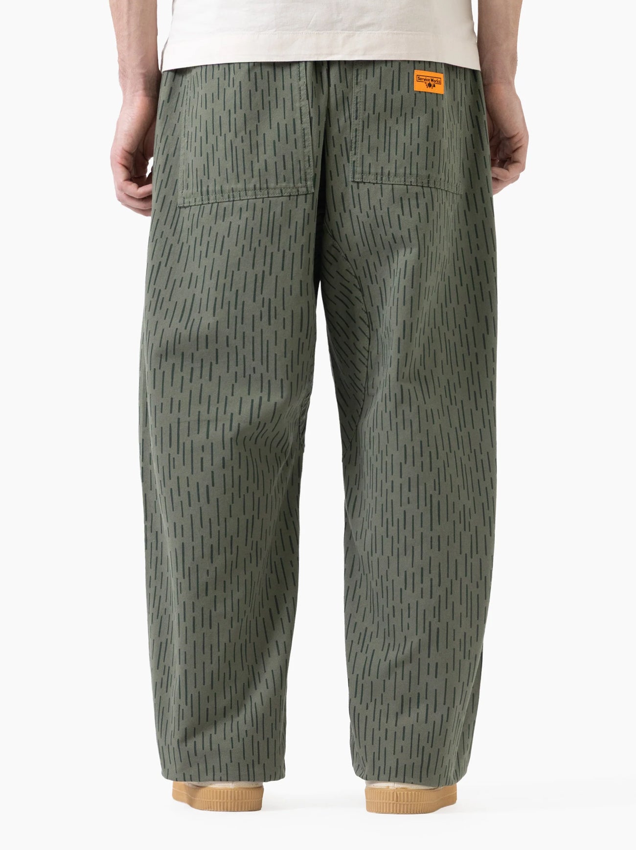 Mens Green Chef Pant