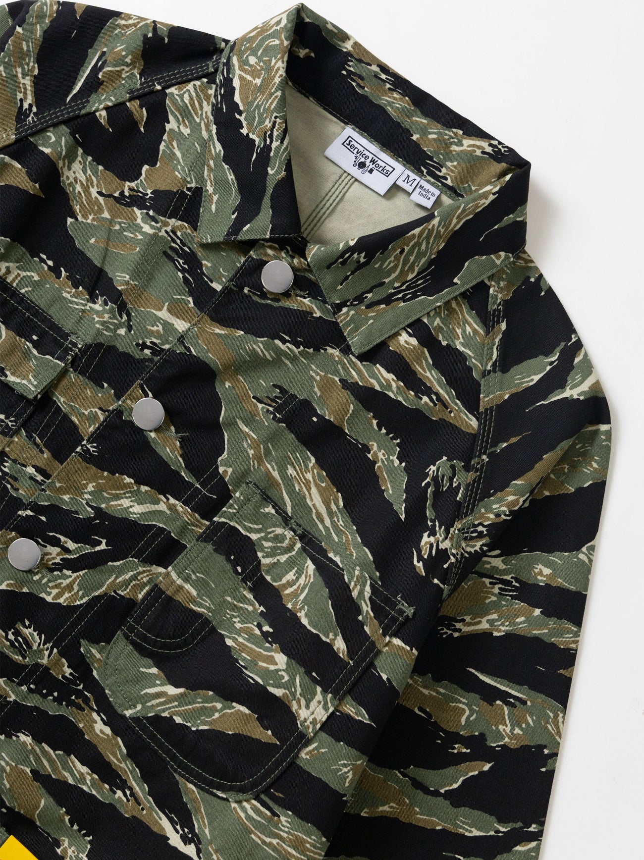 Mens Tigerstripe Patterned Coverall