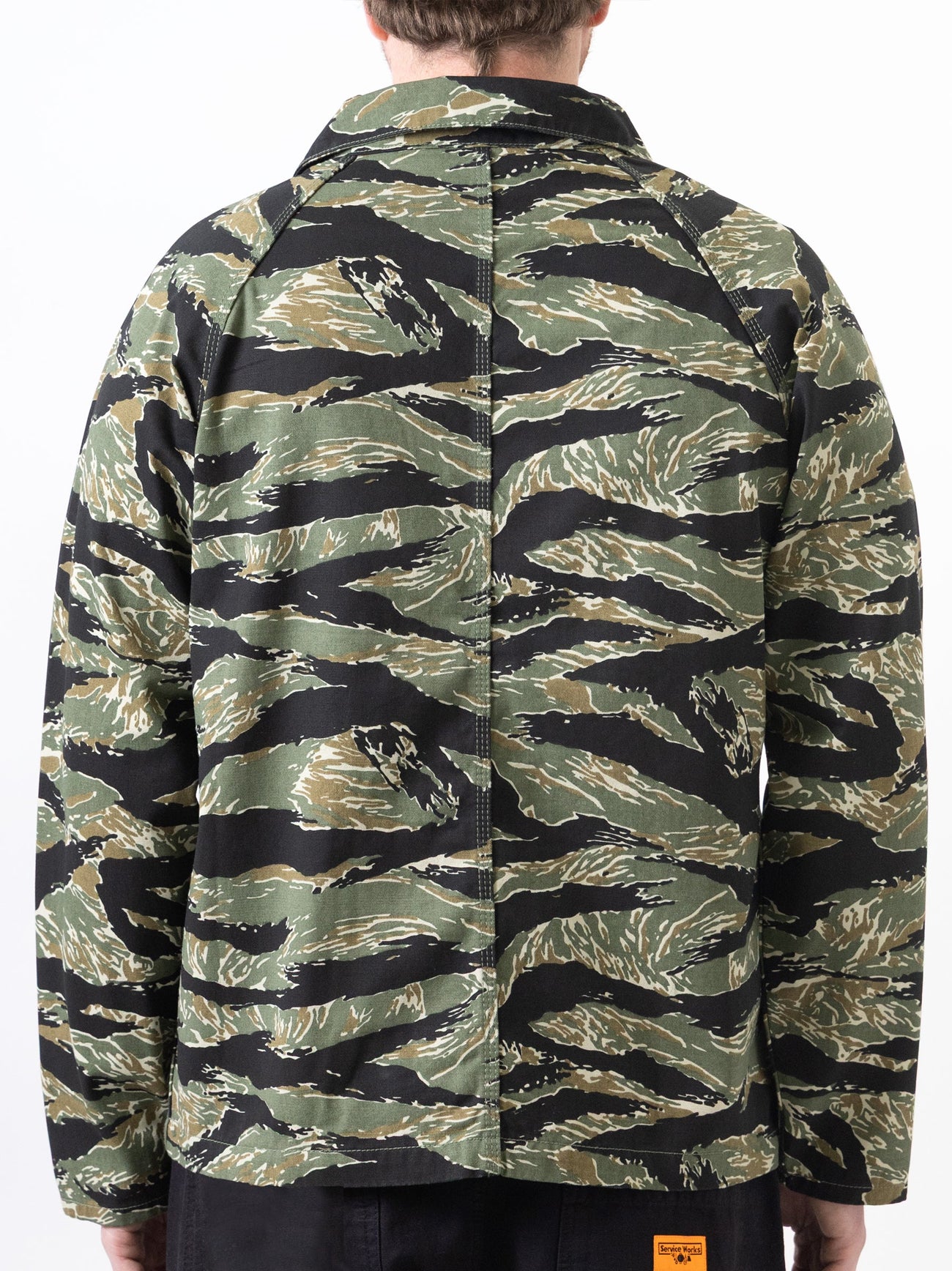 Mens Tigerstripe Patterned Coverall