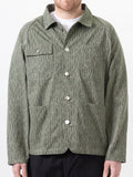 Mens Green Patterned Coverall