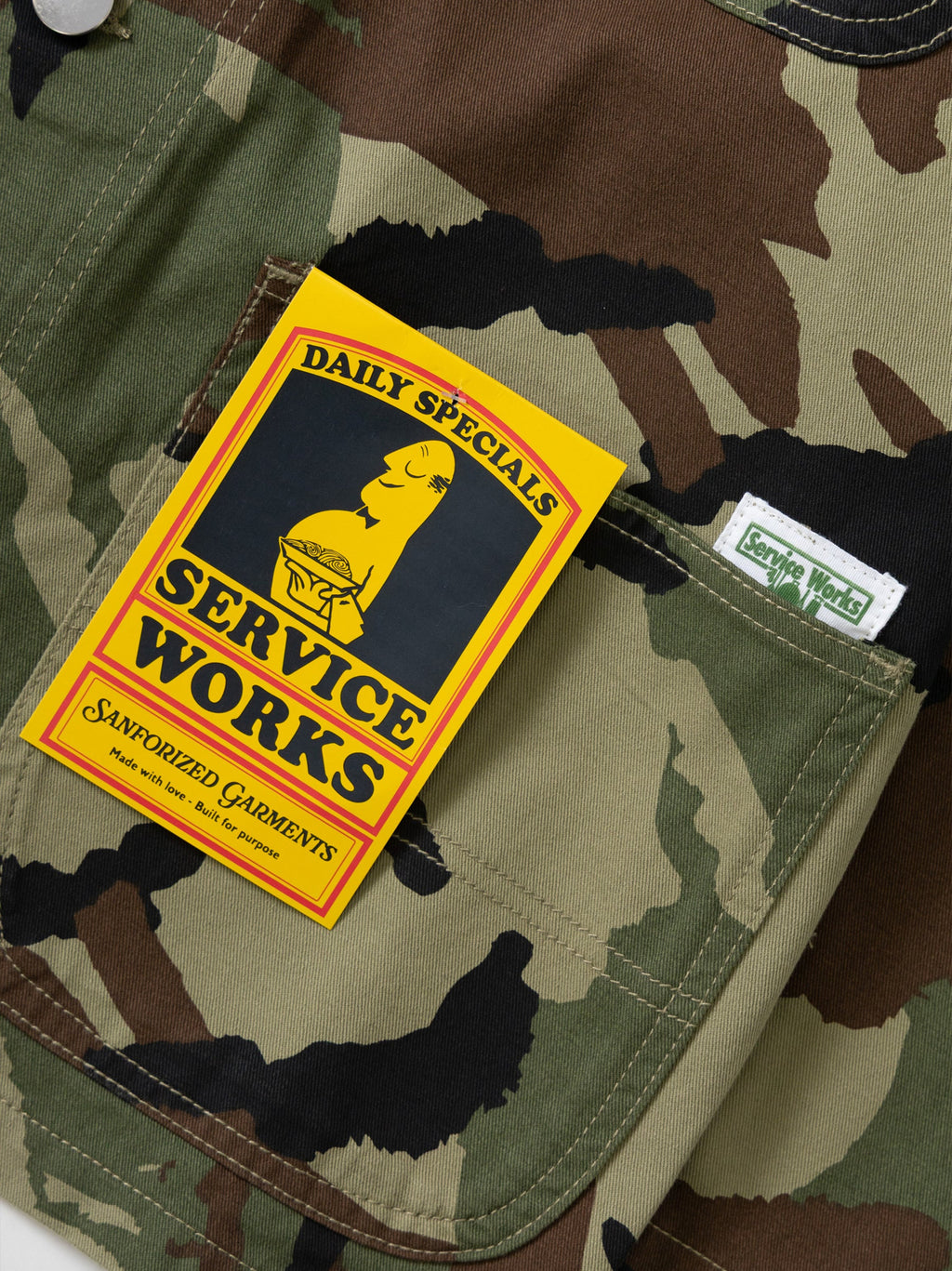 Mens Woodland Patterned Coverall