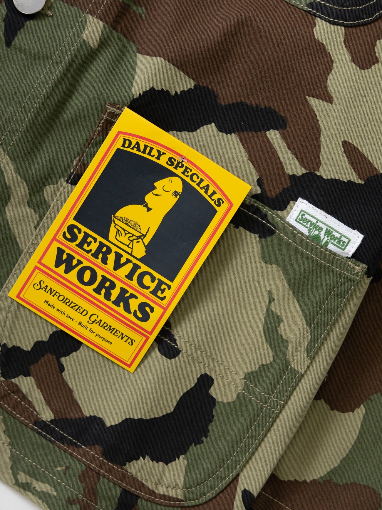 Mens Woodland Patterned Coverall