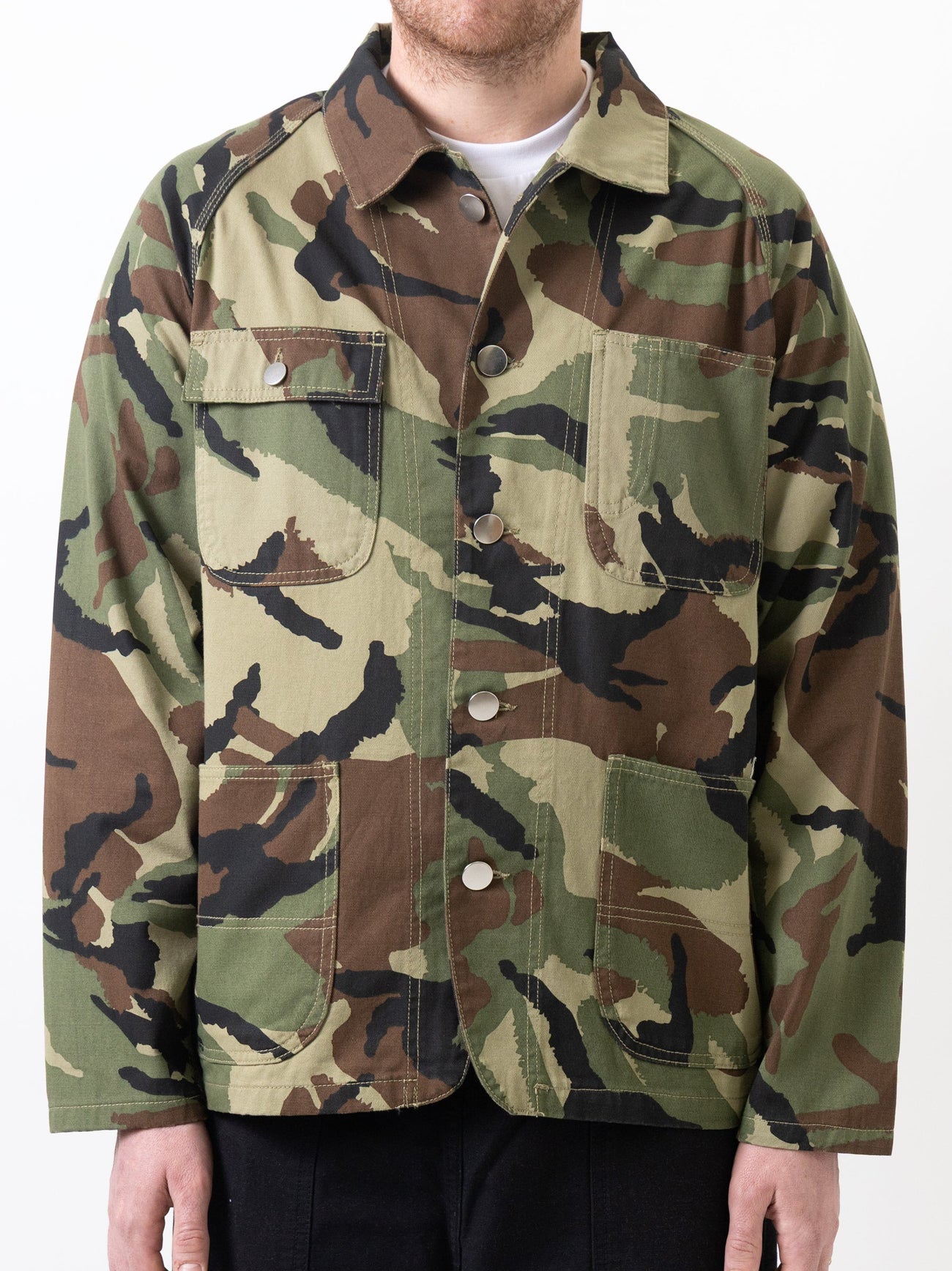 Mens Woodland Patterned Coverall