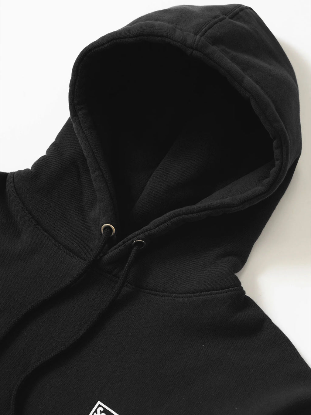 Mens Black Trademark Hoodie