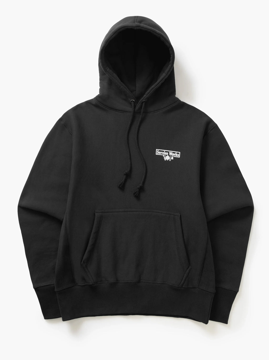 Mens Black Trademark Hoodie