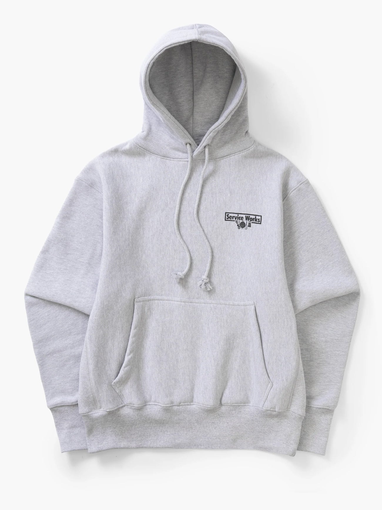 Mens Heather Grey Trademark Hoodie