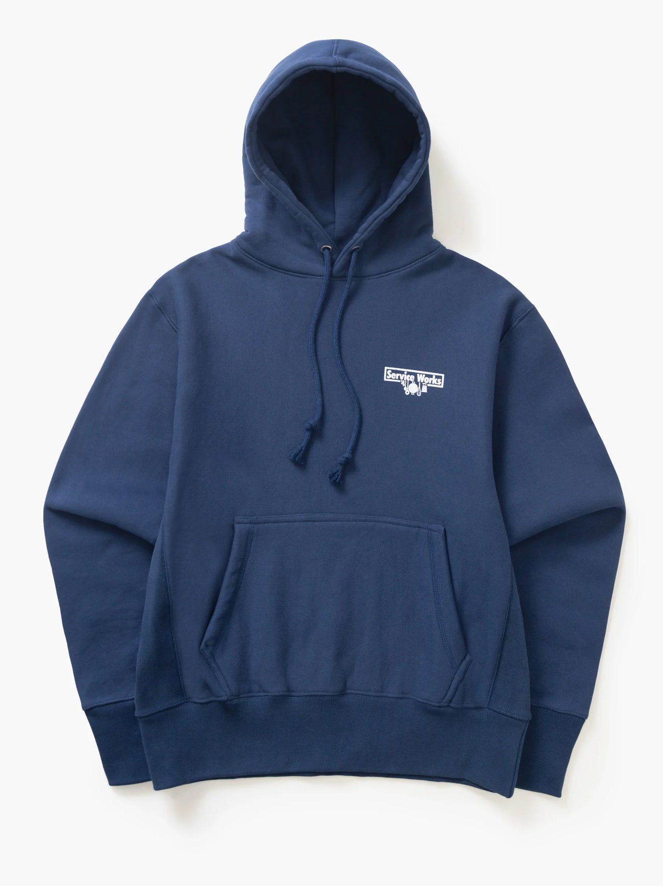 Mens Navy Trademark Hoodie