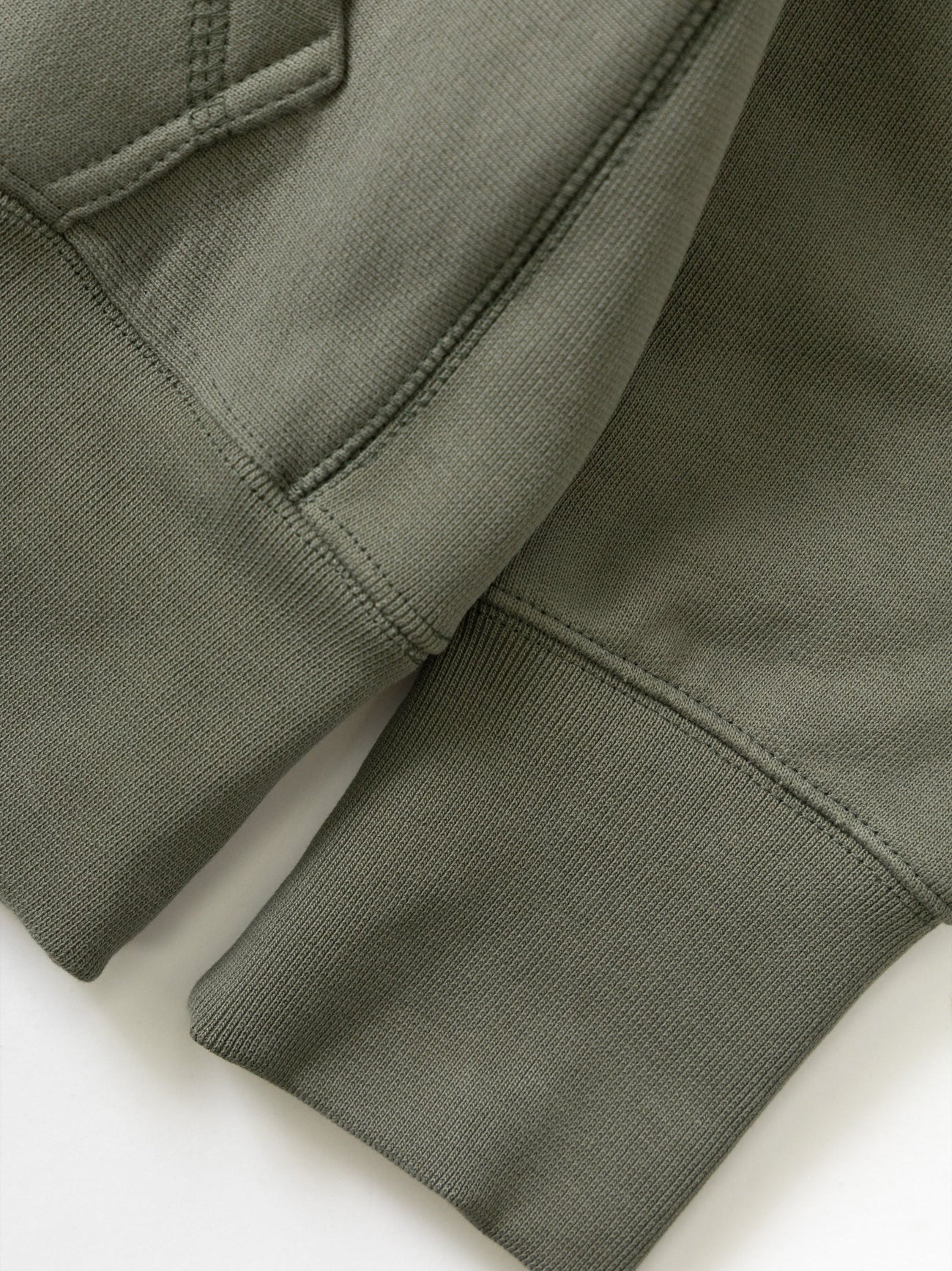 Mens Olive Trademark Hoodie