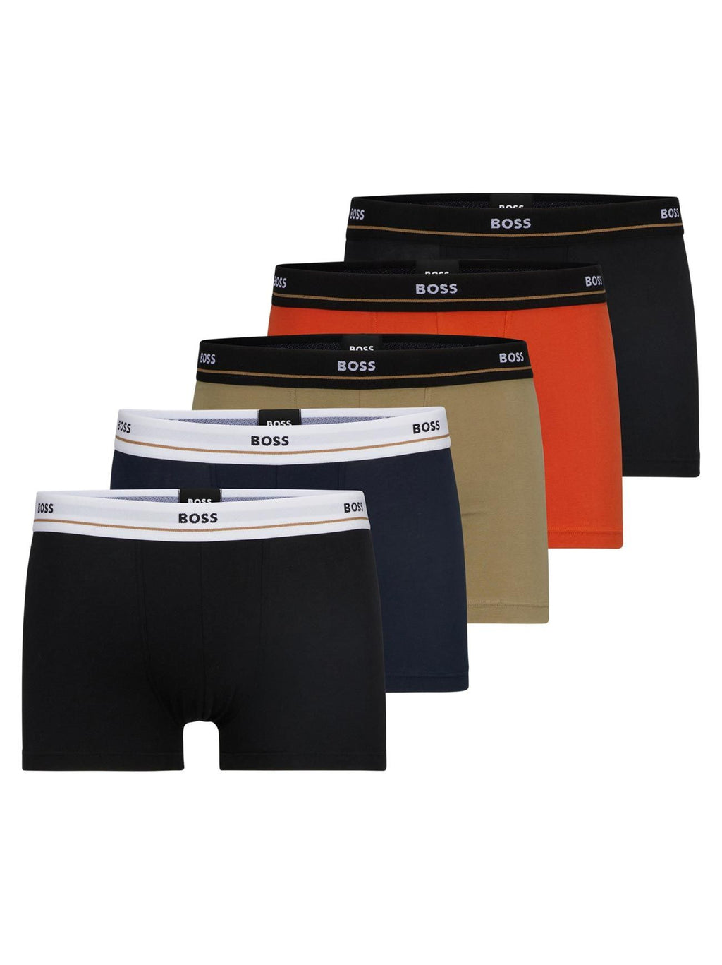 Mens Assorted 5-Pack Essential Trunk