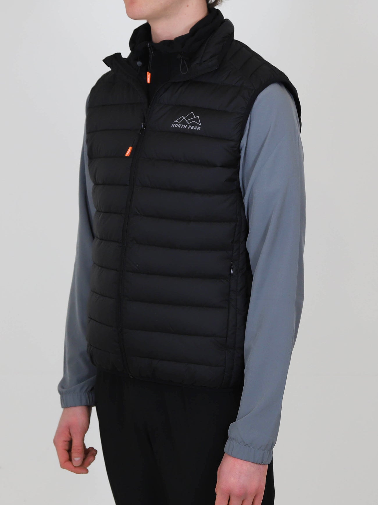 Mens Black Trail Gilet