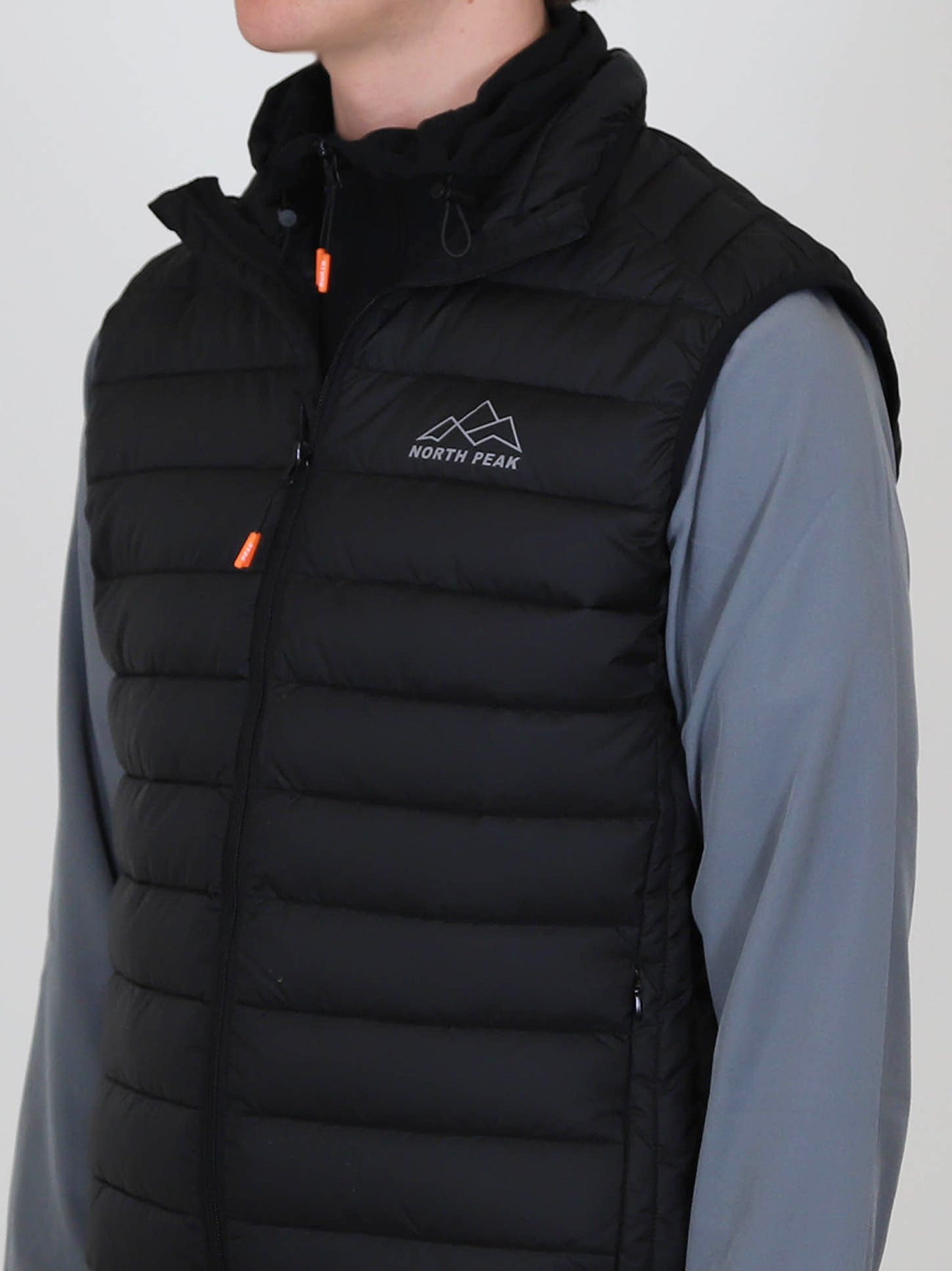 Mens Black Trail Gilet