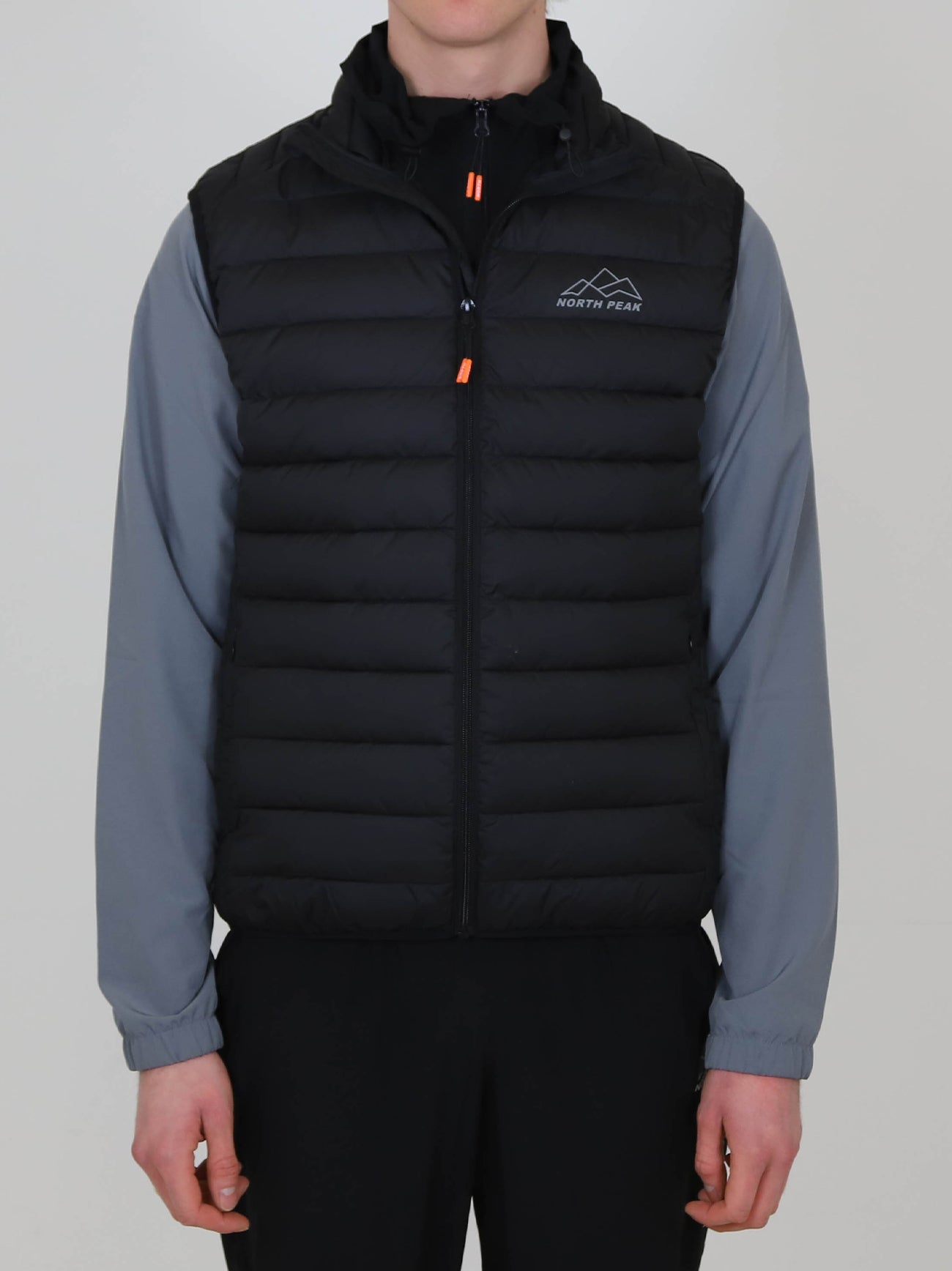 Mens Black Trail Gilet