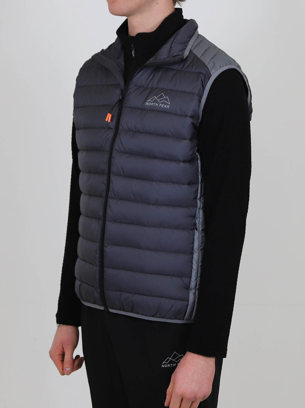 Mens Charcoal Trail Gilet