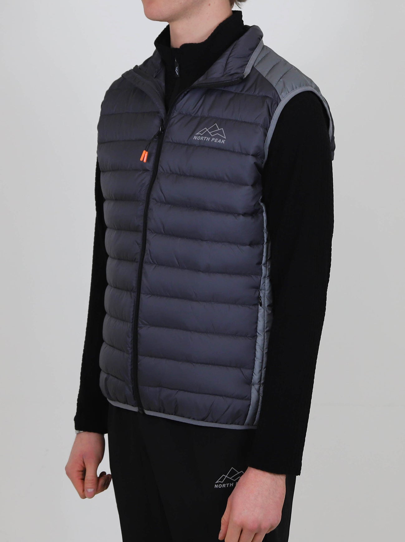 Mens Charcoal Trail Gilet