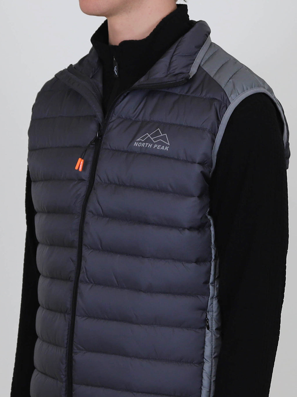 Mens Charcoal Trail Gilet