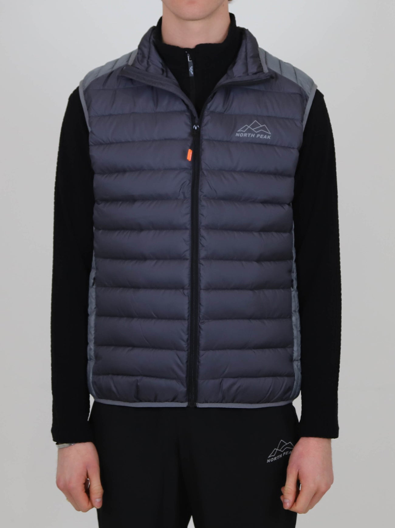 Mens Charcoal Trail Gilet