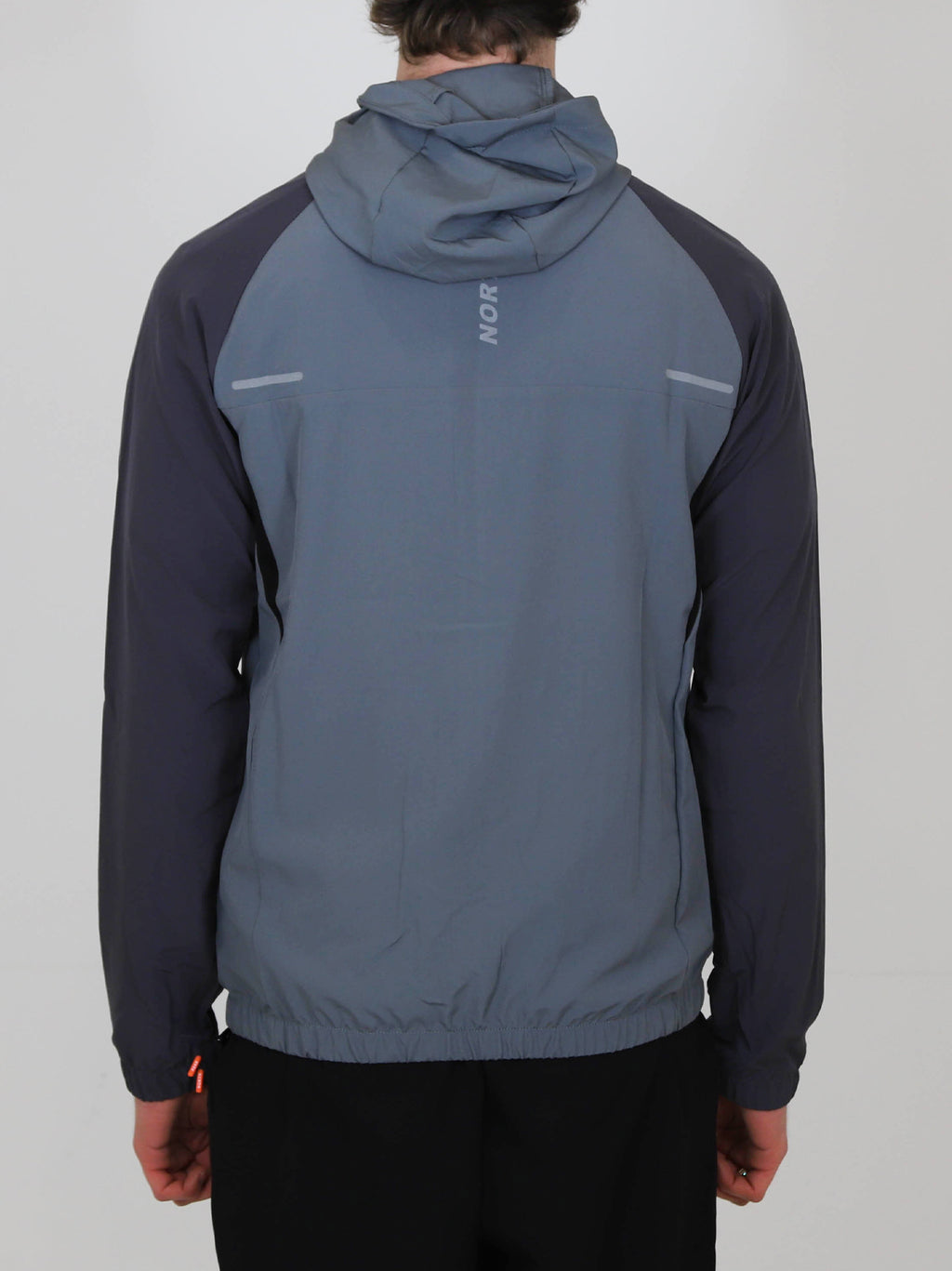 Mens Grey Charcoal Valley Track Jacket