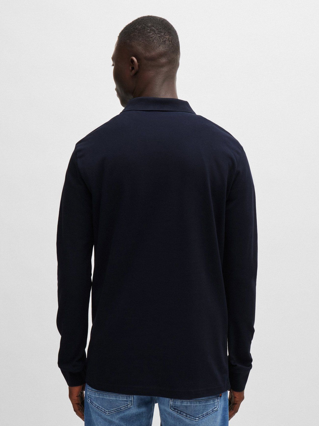Mens Dark Blue Passerby Polo Shirt