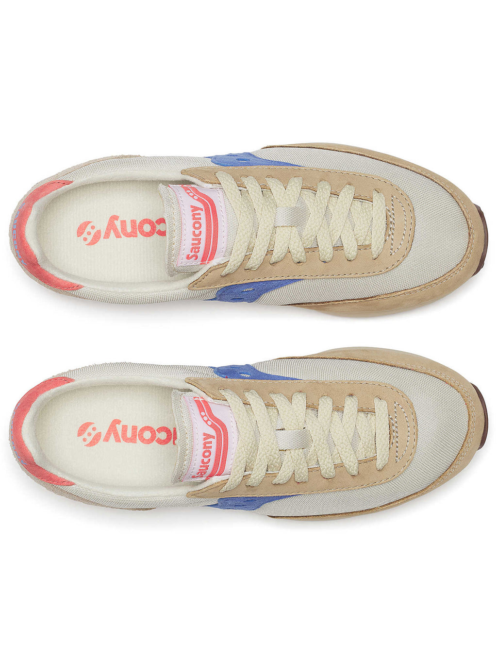 Womens Cream Blue Trainer 80 Trainer