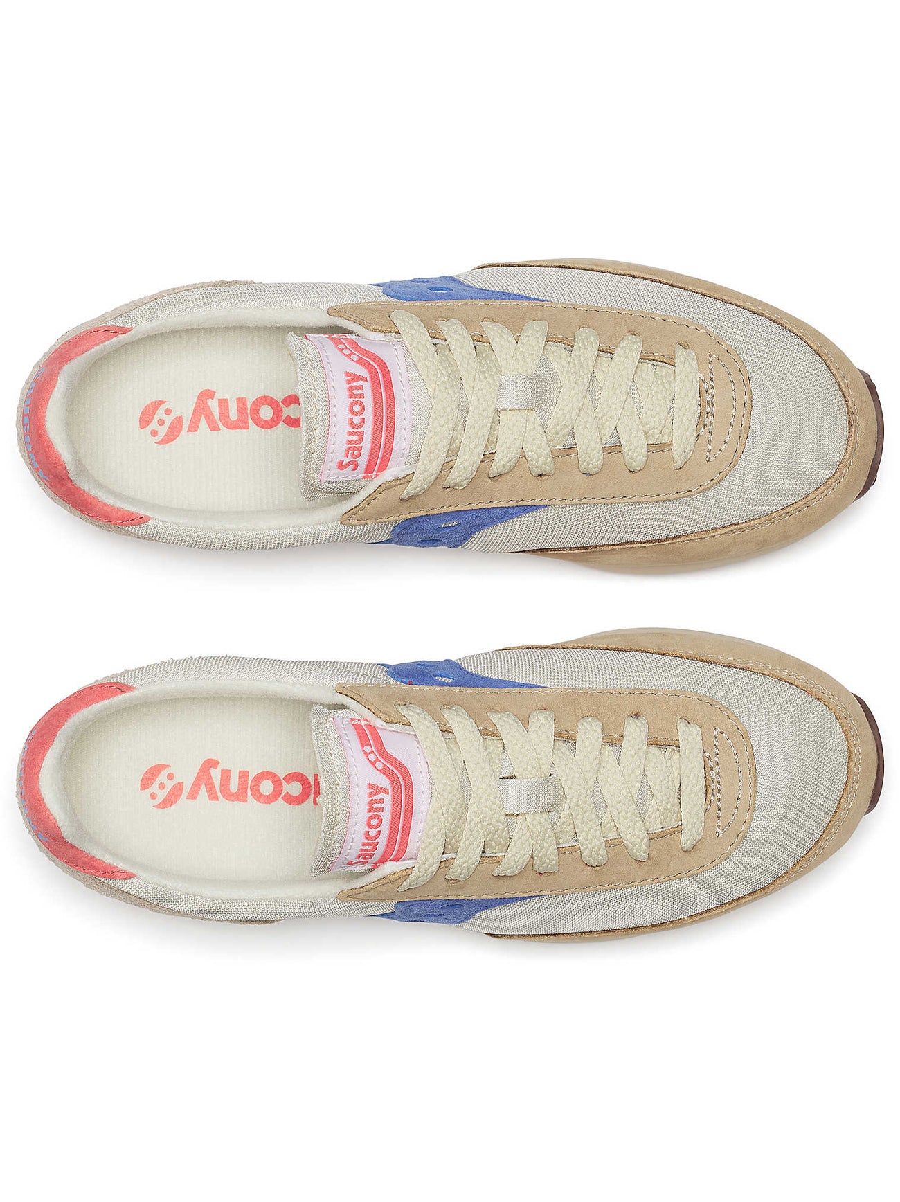 Womens Cream Blue Trainer 80 Trainer