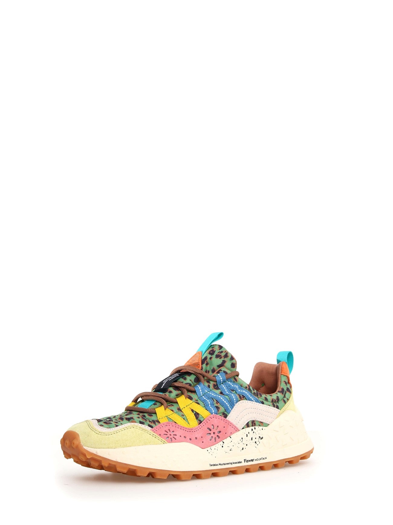 Womens Light Green Multi Washi Trainer
