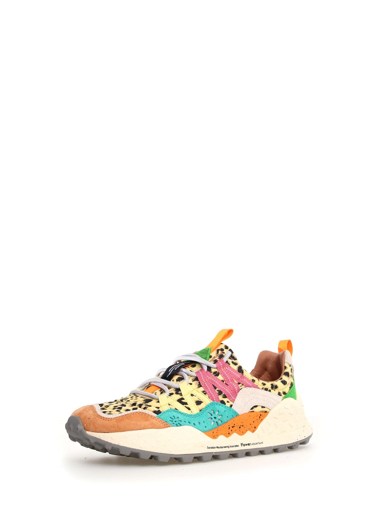 Womens Pink Multi Washi Trainer