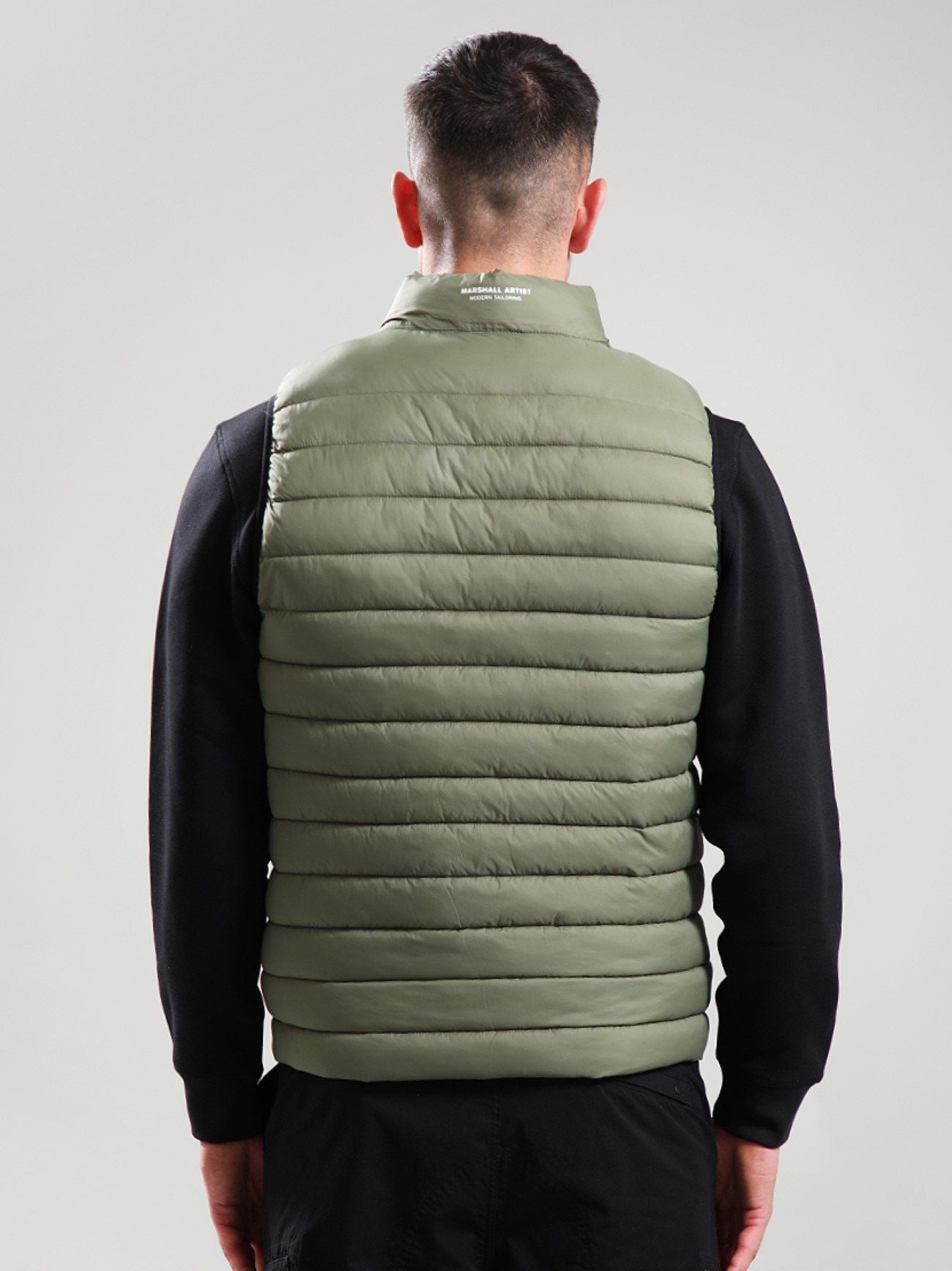 Mens Khaki Oakdale Bubble Gilet