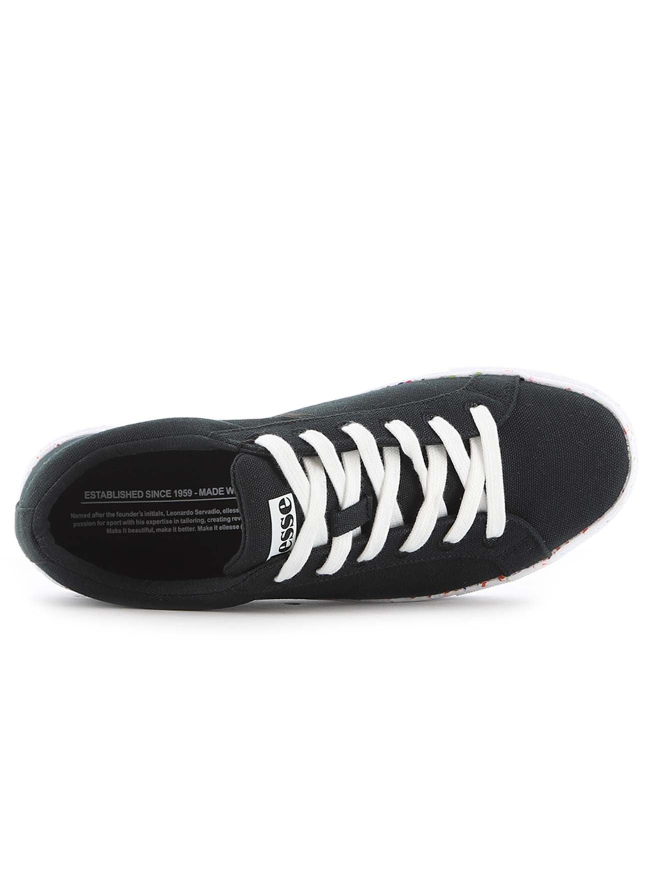 Womens Black Nuovo Cupsole Trainer