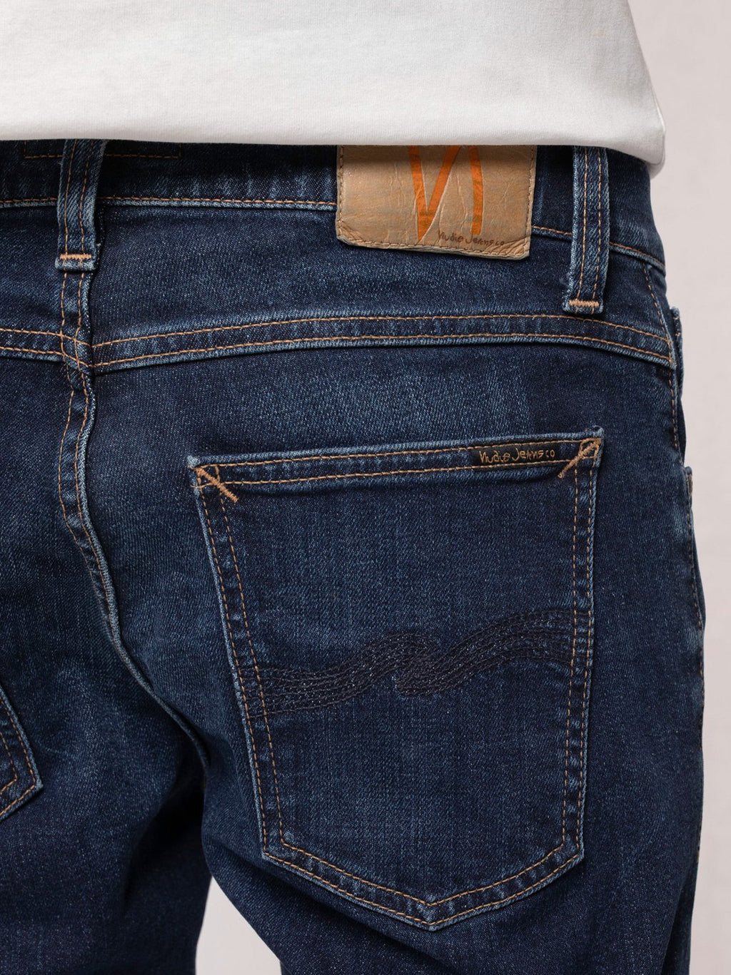 Mens Dark Steel Tight Terry Jean
