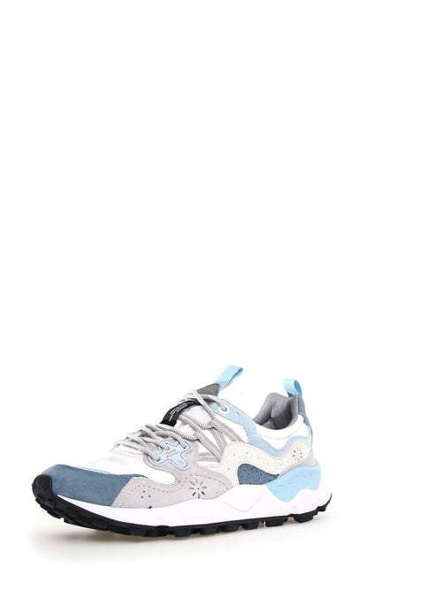 Mens Celeste White Grey Yamano 3 Trainer