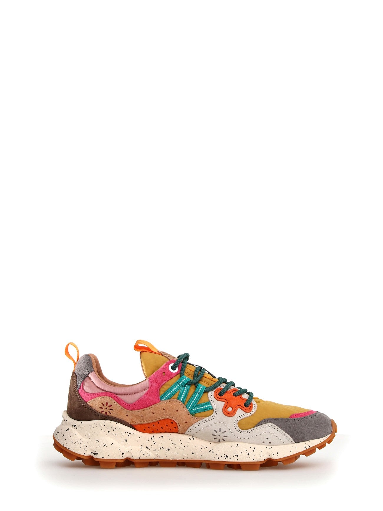 Unisex Grey Yellow Cream Yamano 3 Trainer