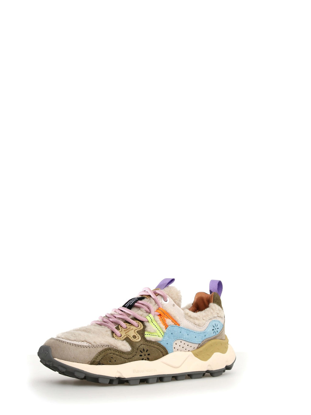 Womens Beige Military Celeste Yamano 3 Trainer