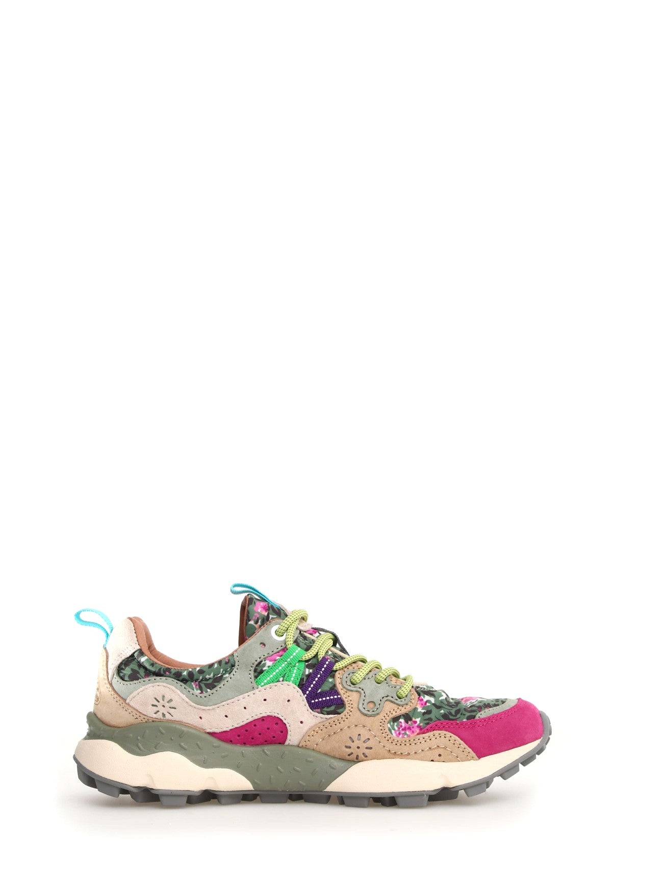 Womens Red Beige Yamano 3 Trainer