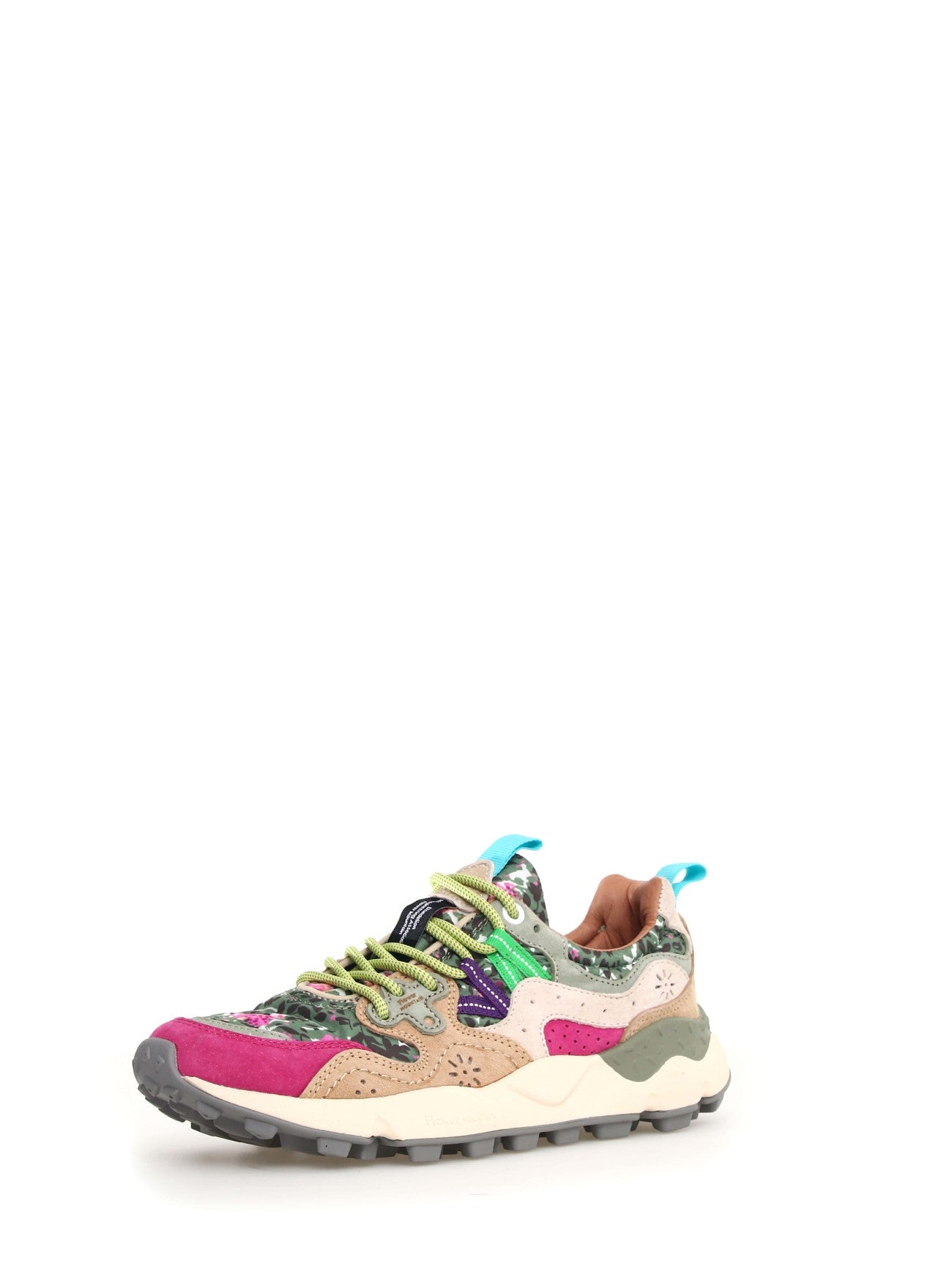 Womens Red Beige Yamano 3 Trainer