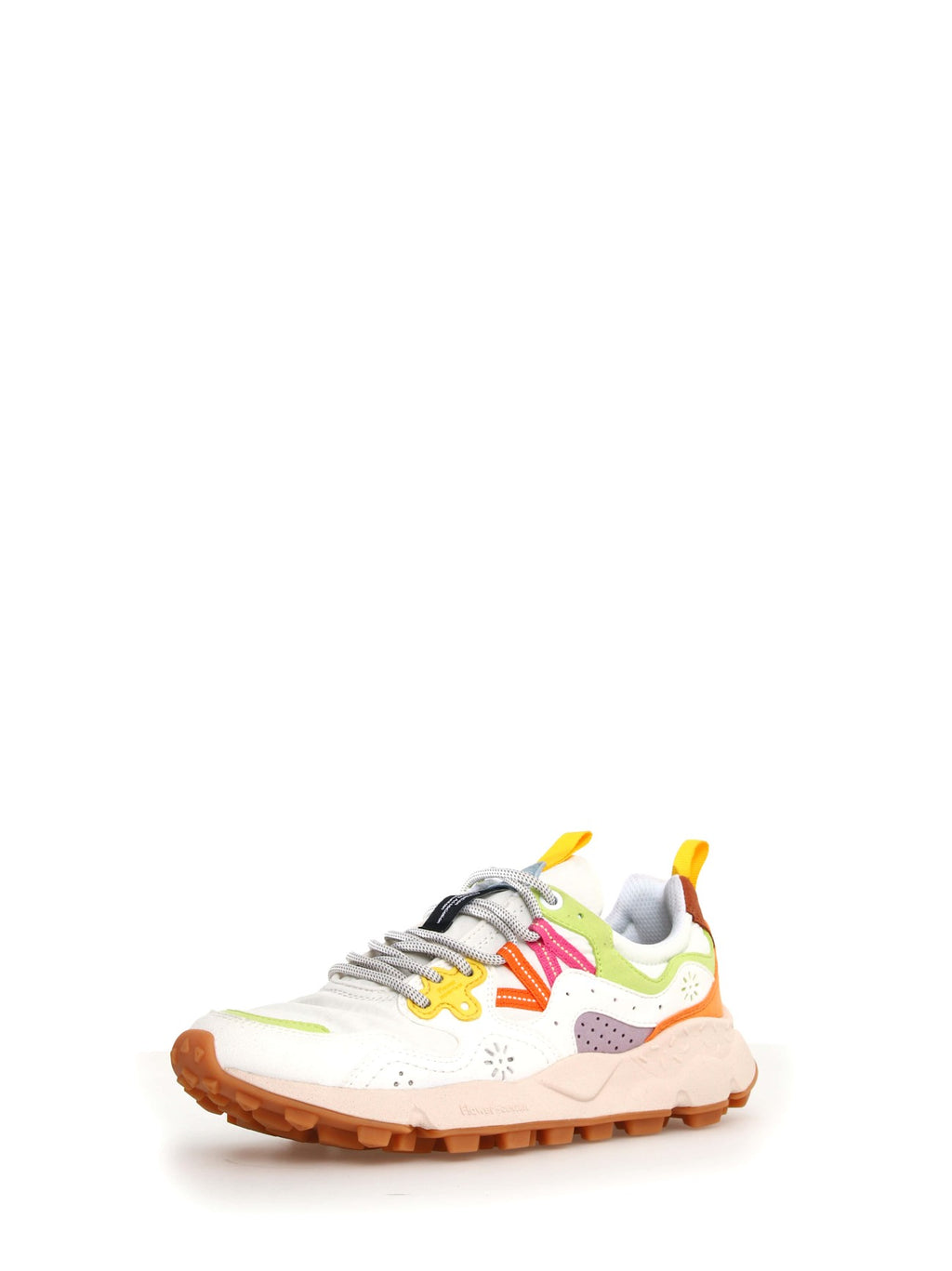 Womens White Multi Yamano 3 Trainer
