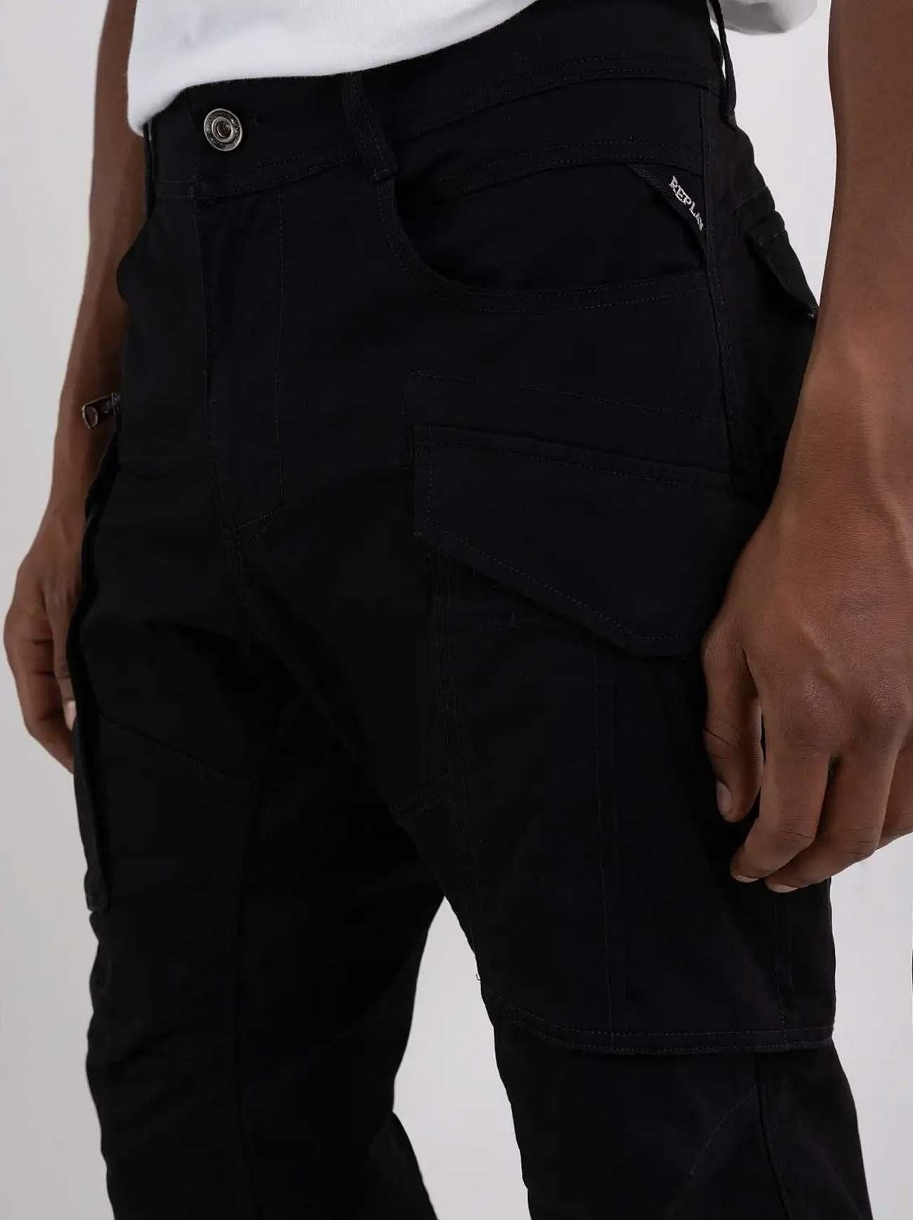 Mens Black Joe Cargo Pant