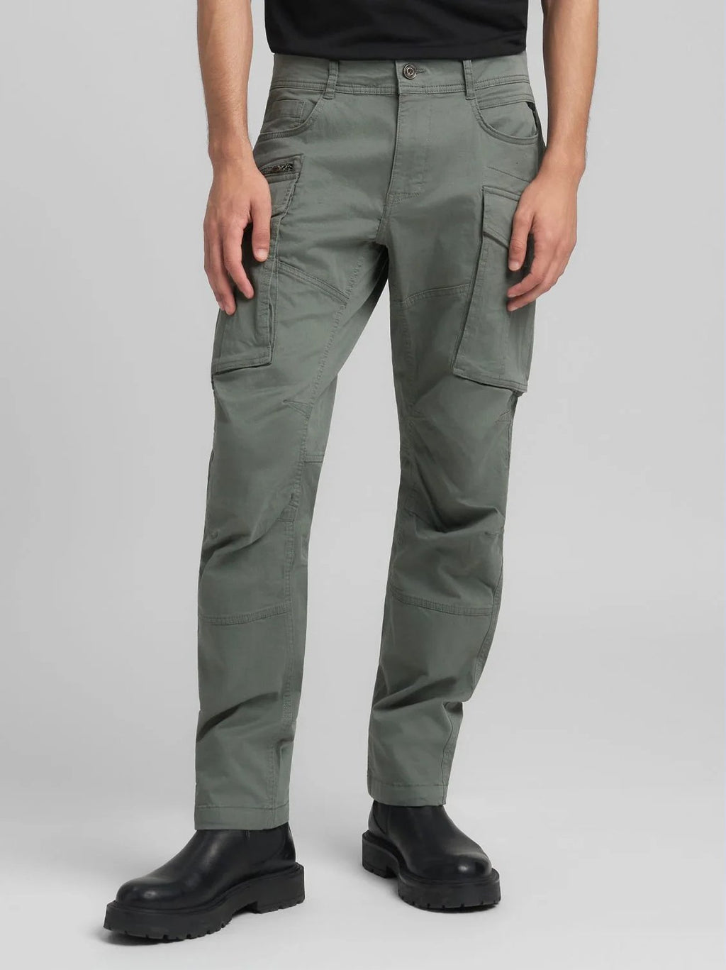 Mens Aviator Green Joe Cargo Pant