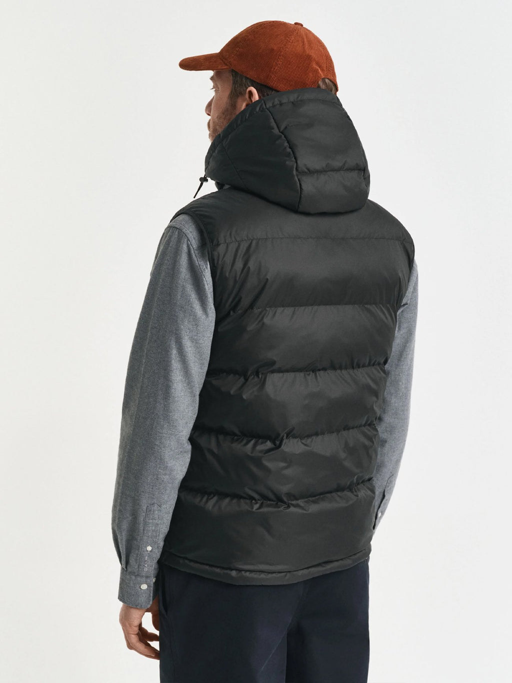 Mens Black Active Cloud Gilet