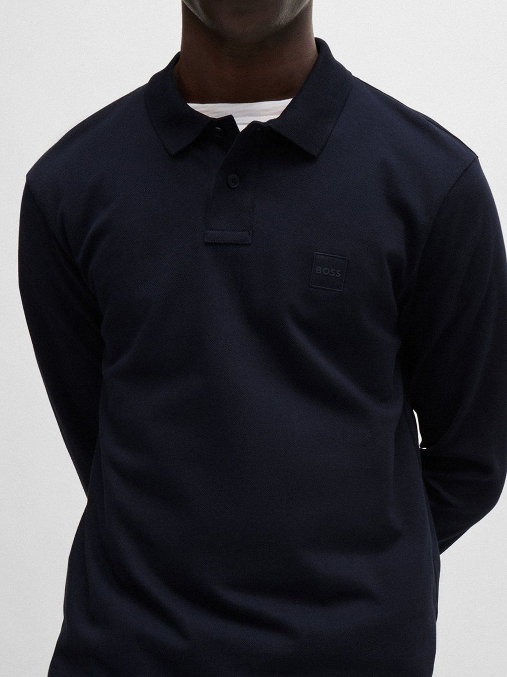 Mens Dark Blue Passerby Polo Shirt