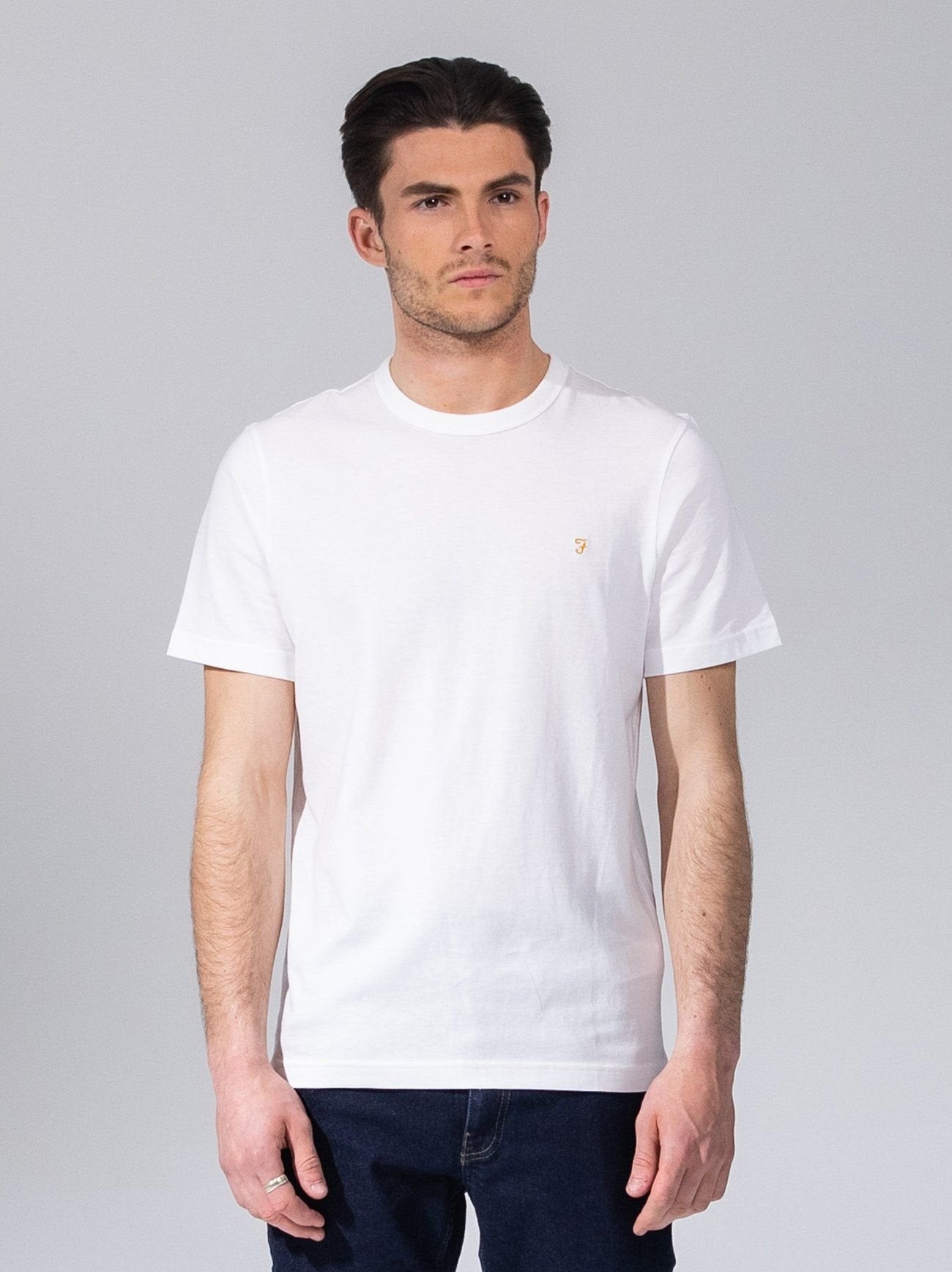 White Danny Short Sleeve T-Shirt