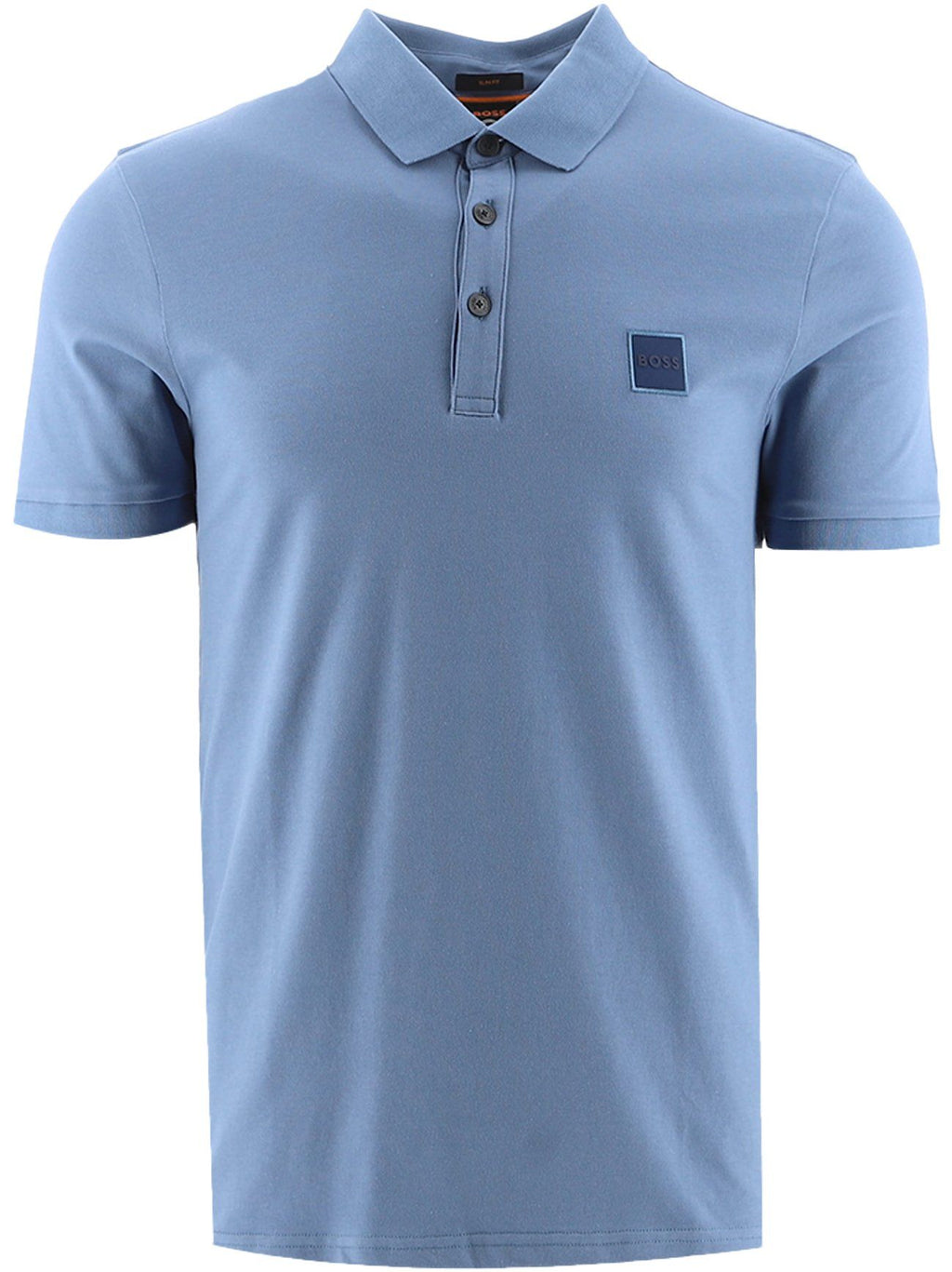 Mens Open Blue Passenger Polo Shirt