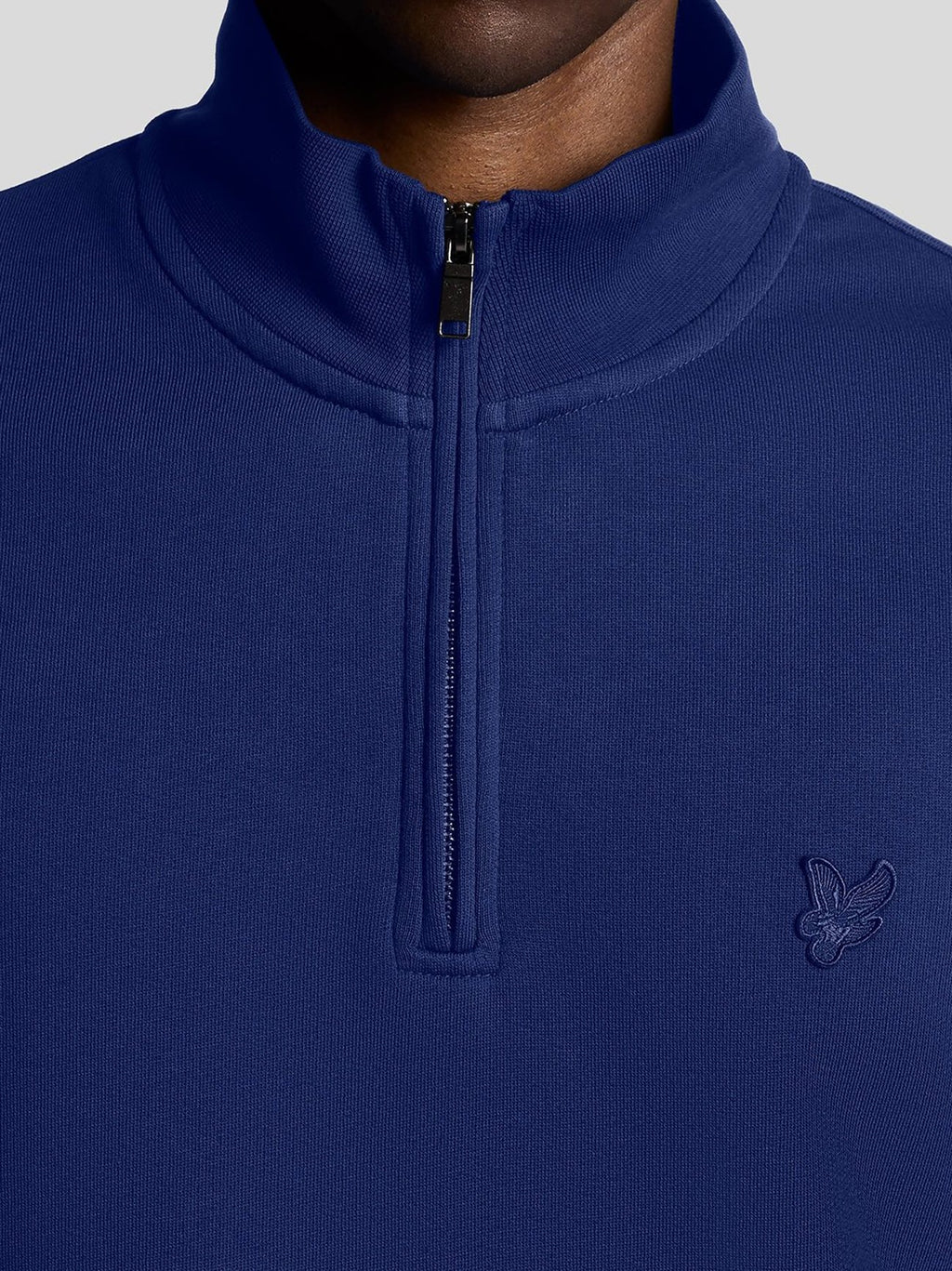 Mens Blueprint Superfine Quarter Zip Sweatshirt