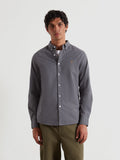 Mens Grey Shade Brewer Long Sleeve Shirt