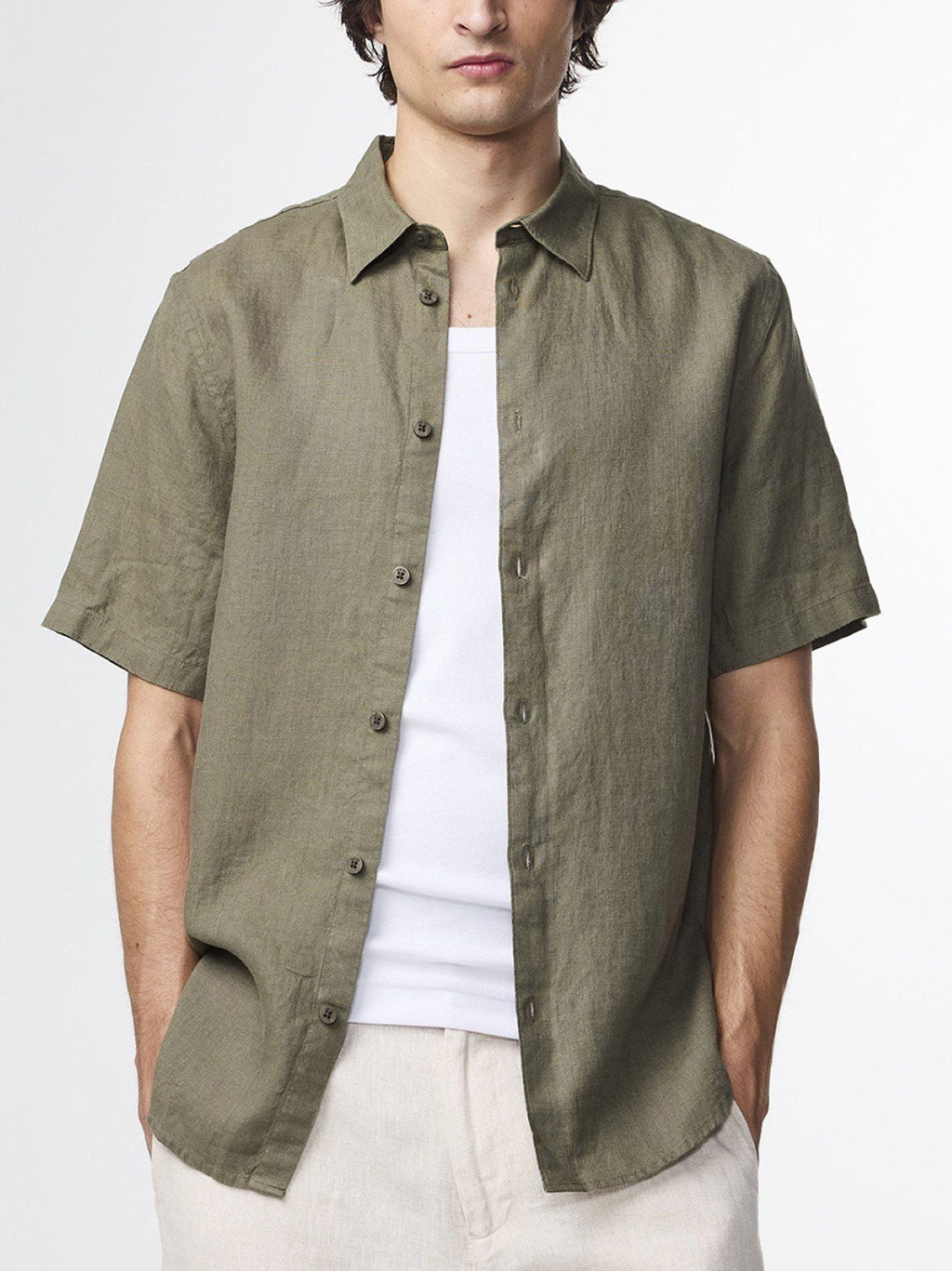 Mens Capers Enzo Classic Collar Shirt